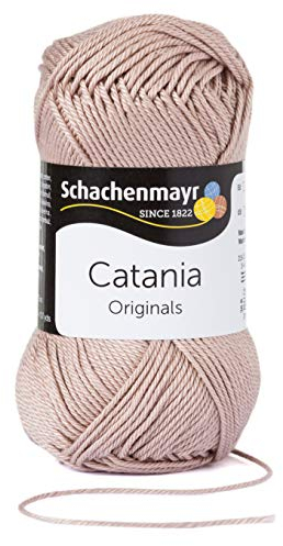 Schachenmayr 9801210-00257 Handstrickgarn, 100% Baumwolle, blast, 11,5 x 5,2 x 6 cm, 50