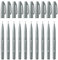 Pentel Brush Sign Pen - Grey (Pack of 10)
