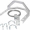 GALVANISED 13.5 Chimney Lashing Bracket Kit - TV Aerial Satellite Mast/Pole Roof - Loops