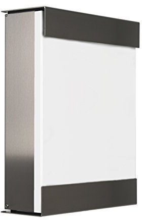Keilbach Briefkasten glasnost lackierte Front weiss 07 1311
