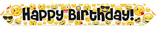 9ft Banner Emoji Birthday