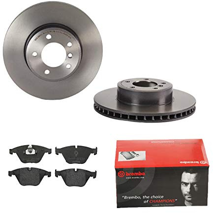BREMBO BREMSSCHEIBEN Ø324MM + BREMSBELÄGE VORNE FÜR BMW 5 6 BMW