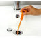 VALUEU Kitchen Sink Bath Hair Cleaner Remover Chain Hook Brush Bathtub Long Hair Clog Removal Shower Plug Hole Hair Collector Catcher Strainer Bathroom Drain Wig Unblocker