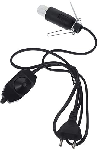 Mobestech - Lampadina a filamento in tungsteno E14 15 W e dimmerabile cavo interruttore luce per lampada di sale con spina UE 商品名称