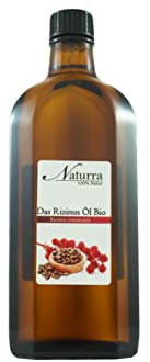 Naturra BIO Rizinusöl kaltgepresst unraffiniert nativ 250ml Glas Rohware