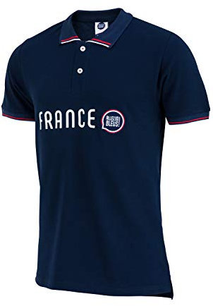 Allez Les Bleus Poloshirt Frankreich – Offizielle Kollektion Herren – XL