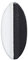 Balzer Pro Staff Series Spoon Inliner 1,9g - Inline Forellenblinker, Farbe:Schwarz-Weiß/Schwarz