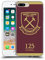 Head Case Designs Licenciado Oficialmente West Ham United FC Cresta Claret Gold 125 Año Aniversario Carcasa de Gel de Silicona Compatible con Apple iPhone 7 Plus/iPhone 8 Plus