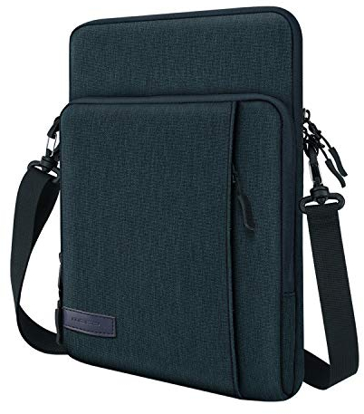 MoKo Sleeve Bag for 13.3 Inch Laptop, Carrying Pouch Sleeve Case with Pocket Fits MacBook Air 13 M3 M2 2024-2018, MacBook Pro 14 M3 M2 2024-2021, Tab S8+ 12.4,Surface Pro 8, Indigo