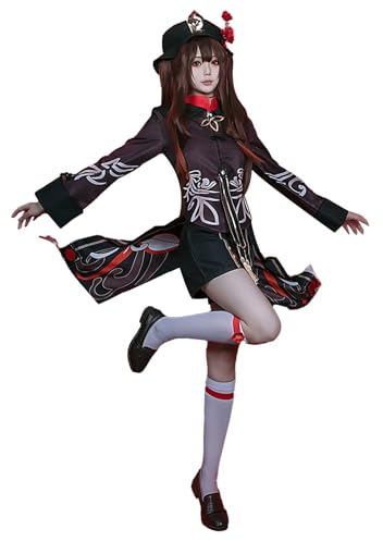OSIAS Genshin Impact Tenue Hutao Cosplay Costume Hutao (L)
