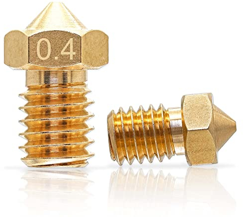 Sea 3D 0,4mm 5 Stück Anycubic i3 Düse, Kobra Go & Neo Nozzle e3d v6 3D Drucker e3d Mega S
