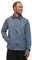 DANISH ENDURANCE Veste Coupe-Vent Homme, Léger & Respirant, Poches Fermées, Capuche Ajustable, Bleu, M
