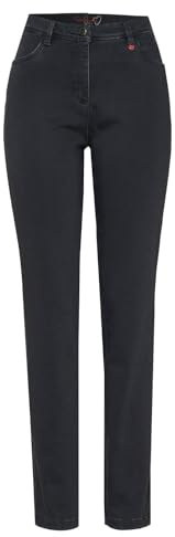 Relaxed by Toni Damen Thermojeans »Meine Beste Freundin« aus Thermodenim 40 Dark Grey | 088