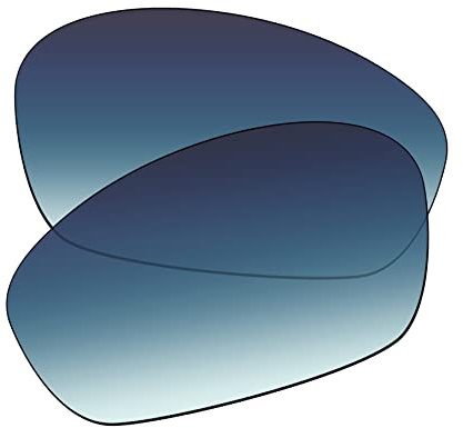 EZReplace Verres de rechange pour lunettes de soleil Oakley Straight Jacket 2007 (verres polarisés), Bleu dégradé, Taille unique