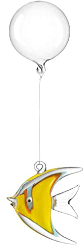LEONARDO HOME Fisch Leonardo MARE 5,6 cm gelb, 059057, Glas, 6 cm