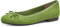 MARCO TOZZI Damen Ballerinas mit Schleife Vegan, Grün (Apple), 41 EU