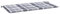 MNISDFL Patio Stuhl Möbel Ersatz Kissen Gartenbank-Auflage Grau Karomuster 100x50x3 cm Oxford-Gewebe