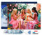 Figured'Art Diamond Painting Erwachsene 40x50cm Mit Rahmen Ganze Leinwand gespannt Toast der Divas im Garten 5D Bilder Eckige Steine - DIY Set Basteln