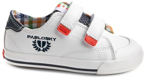 Pablosky Lona 980700, Zapatillas, Blanco, 28 EU Ancho