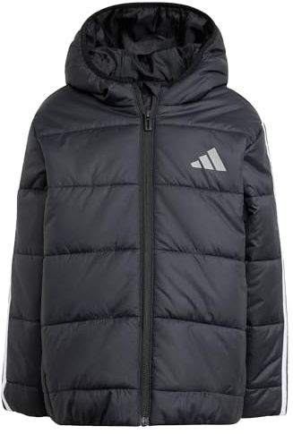 adidas Unisex Kids Essentials 3-Streifen gefütterte Kinderjacke