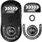 BRIMFORD Glas Mausfüße für LOGITECH G PRO X Superlight 2 - Ultra Schnelle & Glatte Mausgleiter mit Abgerundeten Kanten für GPW 3 - Einfache Anbringung (Schwarz)