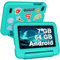 BIEGEDY Tablet Niños Android,Kids Tablet 7 Pulgadas 7GB RAM + 64GB ROM + TF 1TB,Control Parental | Educación Infantil + Juegos | Cámara Dual | Bluetooth 5.0 | 1024 * 600,Tbalet con Funda EVA Verde