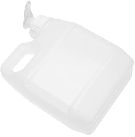 VICASKY Lot De 2 Flacons à Pompe 1l Semi-Transparents Bouteilles Pompe Distributeur De Savonnette Pratique Réutilisables pour Cosmétiques Et Produits Chimiques
