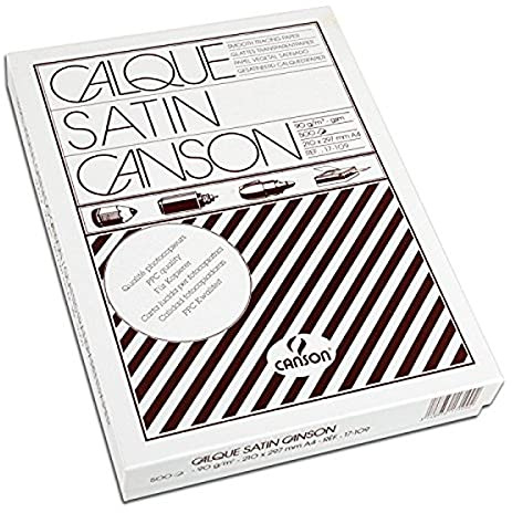 Canson 200017109 - Hochtransparentes Zeichenpapier, A4