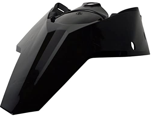 Polisport (8567900002 Black Rear Fender with Side Panel