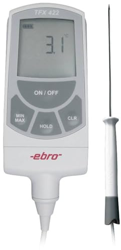 HACCP EBRO TFX 422C-60 Penetrationsthermometer Temperaturmessbereich -50 bis 200 °C HAC konform