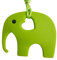 Elefant Beißring für Babys & Zahnungshilfe beim Zahnen, BPA Frei – Perfektes Baby Spielzeug & Geschenk – in 12 Farben Erhältlich (Grün)