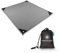 BERGBRUDER Nylon Picknickdecke - Pocket Blanket Wasserdicht, Ultraleicht & kompakt - Ground Sheet, Campingdecke, Stranddecke mit Tasche und Karabiner (150cm x 140cm)