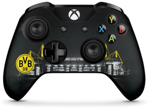 DeinDesign Skin kompatibel mit Microsoft Xbox One X Controller Folie Sticker BVB Stadion Borussia Dortmund