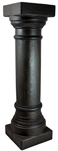 Emsco Group 92300 griechische Säule Statue – natürliches Aussehen – aus Harz – leicht – 81,3 cm Höhe Garten, Bronze