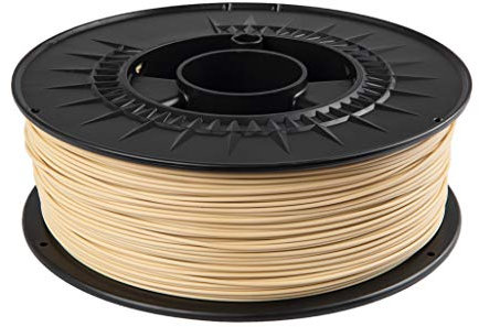NuNus PLA Filament 1,75mm Beige - Premium Qualität, Made in Europe, 1Kg Rolle