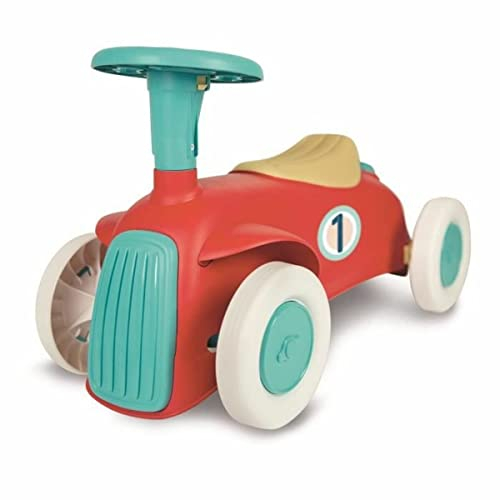 Baby Clementoni - My First Car, Macchina Cavalcabile per Bambini 12+ Mesi, Gioco Prima Infanzia Made in Italy, Linea Play For Future, Supporta nei Primi Passi e nello Sviluppo Psicomotorio, 17308