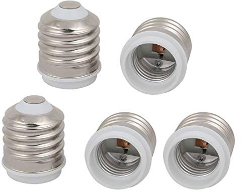 5 pezzi da E40 a E27 estender adattatore convertitore lampadina portalampada Titolare nastro tono