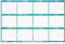 SwiftGlimpse 2021 Wandkalender, 61 x 91,4 cm, Designer-Serie, groß, löschbar, Jahresplaner (blaues Wasser)