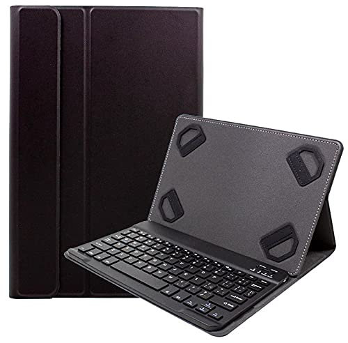 Funda Slim con Teclado Bluetooth Extraíble para Tablet Bq Edison - Aquaris E10 - Tesla - Livingstone - Aquaris M10 - Sony Xperia Z 2 - Lenovo A10-70