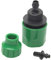 Garden Water Hose Quick Connector Fitting Garden Micro Irrigation Adapter Connector Water Hose Quick Connector(Green)