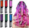 EBANKU 6 Colore Capelli Gesso Pettine Gessetti Non Tossico Lavabili Regalo per Temporanei bambini capelli tintura, party, carnevale, Natale e cosplay DIY