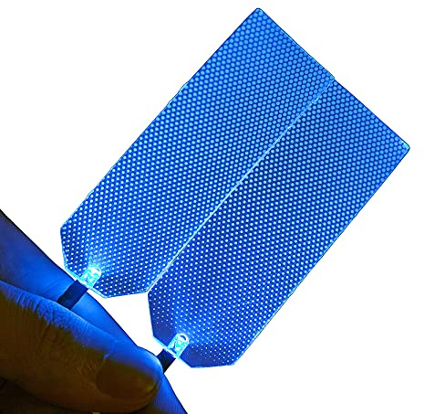 Batman Flexible Helmet led Light Decorations led Lights Flexible Cosplay DIY kit Decorations RGB Superhero for Men Kids Gifts, Dark Blue, 3