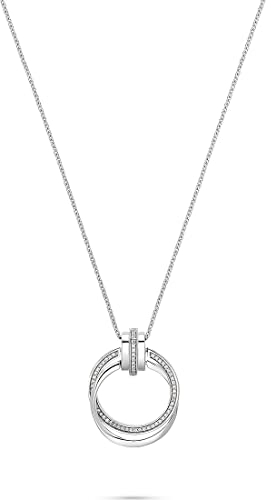 JETTE Damen-Kette 925er Silber 61 Zirkonia One Size 88340019