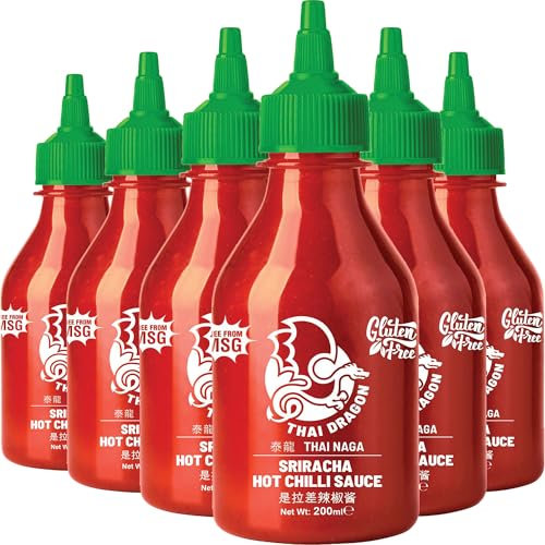 Thai Dragon Sriracha Hot Chilli Sauce 200 ml (Case of 6)