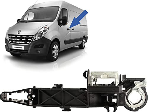 Mécanisme de poignée de porte avant gauche ou latérale droite compatible avec Master 3, Opel Movano B et Nissan NV400 | Installation facile et qualité OEM | FINAO AUTOPARTS