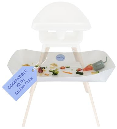 CATCHY Auffangschale - Zubehör für den Stokke Clikk Hochstuhl - Food Catcher für Krümel und Kleckereien - für Baby- und Kinderhochstühle (Hochstuhl separat erhältlich)