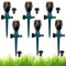 6Pcs Rasensprenger,Wassersprenger Garten,360° Sprühregner,Sprinkler Rasensprenger,Rasensprenger Kleine Fläche,Gartensprenger,Automatische Bewässerung Gartensprenger