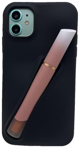 MOSSEGLEN Coque de téléphone pour iPhone 11 - Mignon iPhone 11 - avec Support de Brillant à lèvres 3D de Dessins animés 3D - pour iPhone 11 - Résistante aux Chocs - Coque de Protection en Silicone