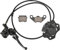 Trkimal Étrier de frein hydraulique arrière avec plaquettes de frein de rechange pour quad chinois TaoTao Sunl Roketa NST Cool sport 50 cc 70 cc 90 cc 110 cc 125 cc