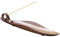 Dokeno Encens pour Bateau Porte-Encens Céramique de Receveur de Cendres Support à Encens en Forme Feuille Céramique Porte Encens Support Encens Decoration pour Méditation Yoga Maison Bureau